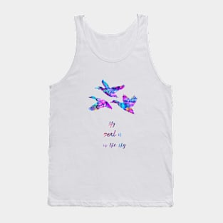 Flying ducks Tank Top